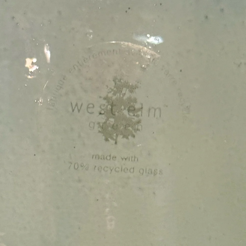West Elm Bottle Vase